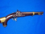 Scarce U.S. Civil War Military Issued Springfield Model 1855 Percussion Pistol Carbine With Original Stock - 2 of 4