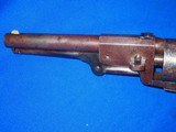 Scarce & Desirable Early Civil War Colt 3rd Model Percussion Dragoon Revolver Cut for Stock With leaf Sights - 3 of 4