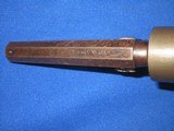 A Very Early & Desirable Civil War Factory Engraved Colt Model 1849 Percussion Pocket Revolver In Fine Untouched Condition! - 7 of 11