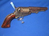 A Very Early & Desirable Civil War Factory Engraved Colt Model 1849 Percussion Pocket Revolver In Fine Untouched Condition! - 4 of 11