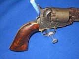 A Very Early & Desirable Civil War Factory Engraved Colt Model 1849 Percussion Pocket Revolver In Fine Untouched Condition! - 5 of 11
