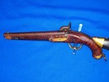 An Early 1850's Made Civil War Military Percussion German Made Large Pistol Carbine - 4 of 4