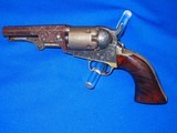 Civil War Factory Engraved Colt Model 1849 Percussion Pocket Revolver - 1 of 4