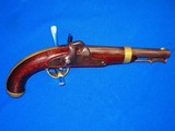 An Early U.S. Civil War Military Issued H. Aston Single Shot Pistol Dated 1851 - 1 of 4