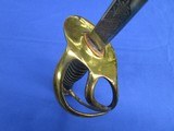 U.S. Model 1872 Cavalry Officers Sword with Scabbard - 9 of 10