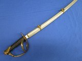 U.S. Model 1872 Cavalry Officers Sword with Scabbard - 1 of 10