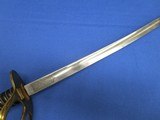 U.S. Model 1872 Cavalry Officers Sword with Scabbard - 8 of 10