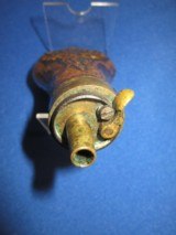 Scarce Civil War Era Mass. Arms John Brown Belt Model Flask - 5 of 5