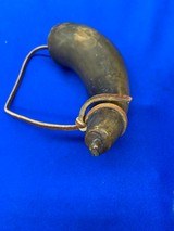 Antique18th or 19th Century Powder Horn - 4 of 5