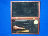 Civil War Original Factory Case And Accessories For A Colt Percussion Model 1855 Root Revolver With A Long 4 1/2 Inch Barrel  - 1 of 4