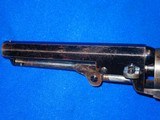 Early Civil War Percussion Colt Model 1849 Pocket Revolver with a Five Inch Barrel    - 3 of 4
