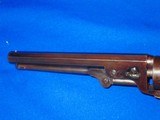 A Very Rare & Desirable Civil War Percussion Four Screw Colt Model 1851 Navy Revolver Cut for Stock With An iron Backstrap - 3 of 4