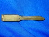 A Very Early and Rare Civil War Colt Percussion Baby Dragoon Revolver .31 Caliber Brass Bullet Mold In Nice Untouched Condition! - 3 of 4