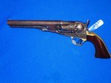 A Scarce & Desirable Civil War Percussion Metropolitan Arms Co. Police Model Revolver With 6 1/2 Inch Barrel In Fine Condition!  - 1 of 4