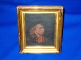 An Early And Rare Original Civil War Period Painting Of George A. Custer As a General - 1 of 4