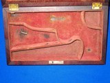 An Early and Scarce Civil War Factory Deluxe Contoured Case For A Percussion Colt Model 1849 Pocket Revolver With A 4 Inch Barrel In Fine Plus Untouch - 2 of 4