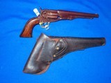 A Very Scarce & Early U.S. Civil War Navy Issued Percussion Colt Model 1860 Flutted Army Revolver With Its Original Military Marked Gaylord Holster - 2 of 4