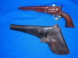 A Very Scarce & Early U.S. Civil War Navy Issued Percussion Colt Model 1860 Flutted Army Revolver With Its Original Military Marked Gaylord Holster - 1 of 4