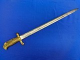 Post-Civil War U.S. Navy Rolling Block M-1870 Naval Bayonet - 1 of 11
