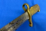 Post-Civil War U.S. Navy Rolling Block M-1870 Naval Bayonet - 11 of 11