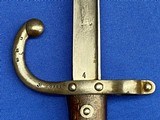 French Model 1874 Gras Sword Bayonet Dated 1876 - 3 of 12