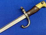 French Model 1874 Gras Sword Bayonet Dated 1876 - 6 of 12