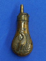 Early Civil War Colt’s Patent Baby Dragoon Powder Flask - 4 of 9