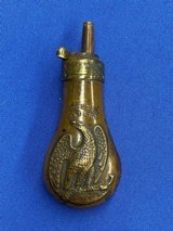 Early Civil War Colt’s Patent Baby Dragoon Powder Flask - 1 of 9