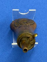 Early Civil War Colt’s Patent Baby Dragoon Powder Flask - 9 of 9