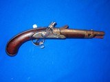 A Very Early, Scarce, & Desirable U.S. Military Springfield Type II Model 1817 Flintlock Pistol In Fine Untouched Condition! - 1 of 4