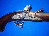 A Very Early, Scarce, & Desirable U.S. Military Springfield Type II Model 1817 Flintlock Pistol In Fine Untouched Condition! - 2 of 4