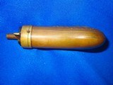 An Early Civil War Colt's Patent Marked Eagle, Shield, & Stars Powder Flask For A Colt Model 1849 Pocket Revolver In Very Nice Untouched Condition!  - 3 of 4