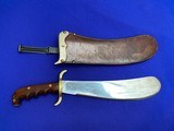 U.S. Army Model 1904 Hospital Corps Bolo Knife with Scabbard Dated 1911 - 1 of 9