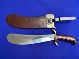 U.S. Army Model 1904 Hospital Corps Bolo Knife with Scabbard Dated 1911 - 2 of 9
