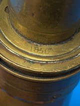 Civil War era Batty Martial Peace Powder Flask - 12 of 12