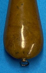 Early Civil War Large Bag Flask for a Pistol or Revolver - 3 of 9