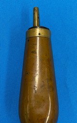 Early Civil War Large Bag Flask for a Pistol or Revolver - 4 of 9