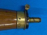 Early Civil War James Dixson & Sons Pistol or Revolver Bag Powder Flask     - 2 of 9