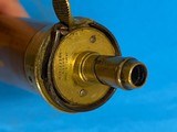 Early Civil War James Dixson & Sons Pistol or Revolver Bag Powder Flask     - 9 of 9