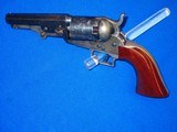 Rare Civil War Percussion Colt Model 1848 Baby Dragoon with A Loading Lever & 4 Inch Barrel - 1 of 4