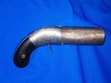 Civil War Factory Engraved Iron Frame Pecare & Smith Ten-Shot Pepperbox With Sheathed Barrel - 4 of 4