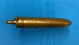 Early Civil War C & J.W. Hawksley Large Pistol or Revolver Large Bag Powder Flask - 7 of 9