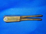 A Very Early, Rare & Desirable Second Type Colt Model 1848 Brass Baby Dragoon Mold  - 2 of 4