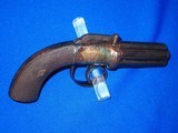 An Early Civil War Medium Size 1850's English Made Six Shot Pepperbox Pistol - 2 of 4