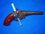 An Early & Rare Civil War First Type Sharps Breech Loading Single Shot Pistol  - 1 of 4