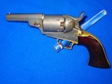 An Early & Scarce Civil War Colt Model 1848 Percussion Baby Dragoon Revolver With A 3
