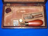 Civil War Deluxe Brass Bound Original Case with Accessories For A Percussion Colt Model 1862 Police Revolver Or An 1862 Pocket Navy Revolver With A 4 - 2 of 4