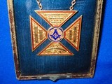 A Very Rare & Exquisite Civil War Gold Ladder Badge Presented To 
