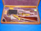 Deluxe Double Cased Set For A Pair Of Percussion Colt 1860 Army Revolvers & An Original Martially Marked Army Shoulder Stock With Accessories        - 2 of 4