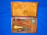 An Early & Scarce Colt Percussion Model #6 Root Revolver In Its Original Case With Accessories In Fine Condition!   - 3 of 4